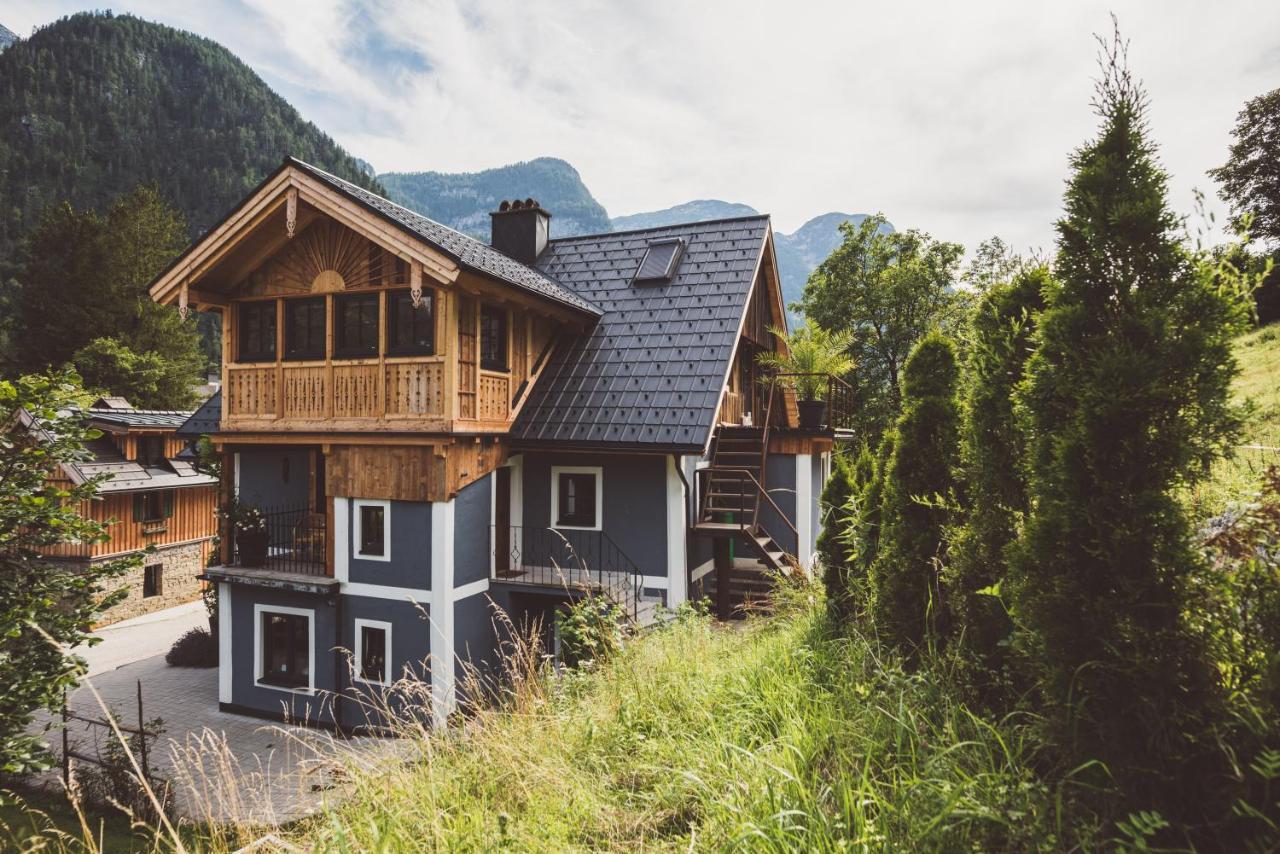Chalet Am Sonnenhang Obertraun Bagian luar foto