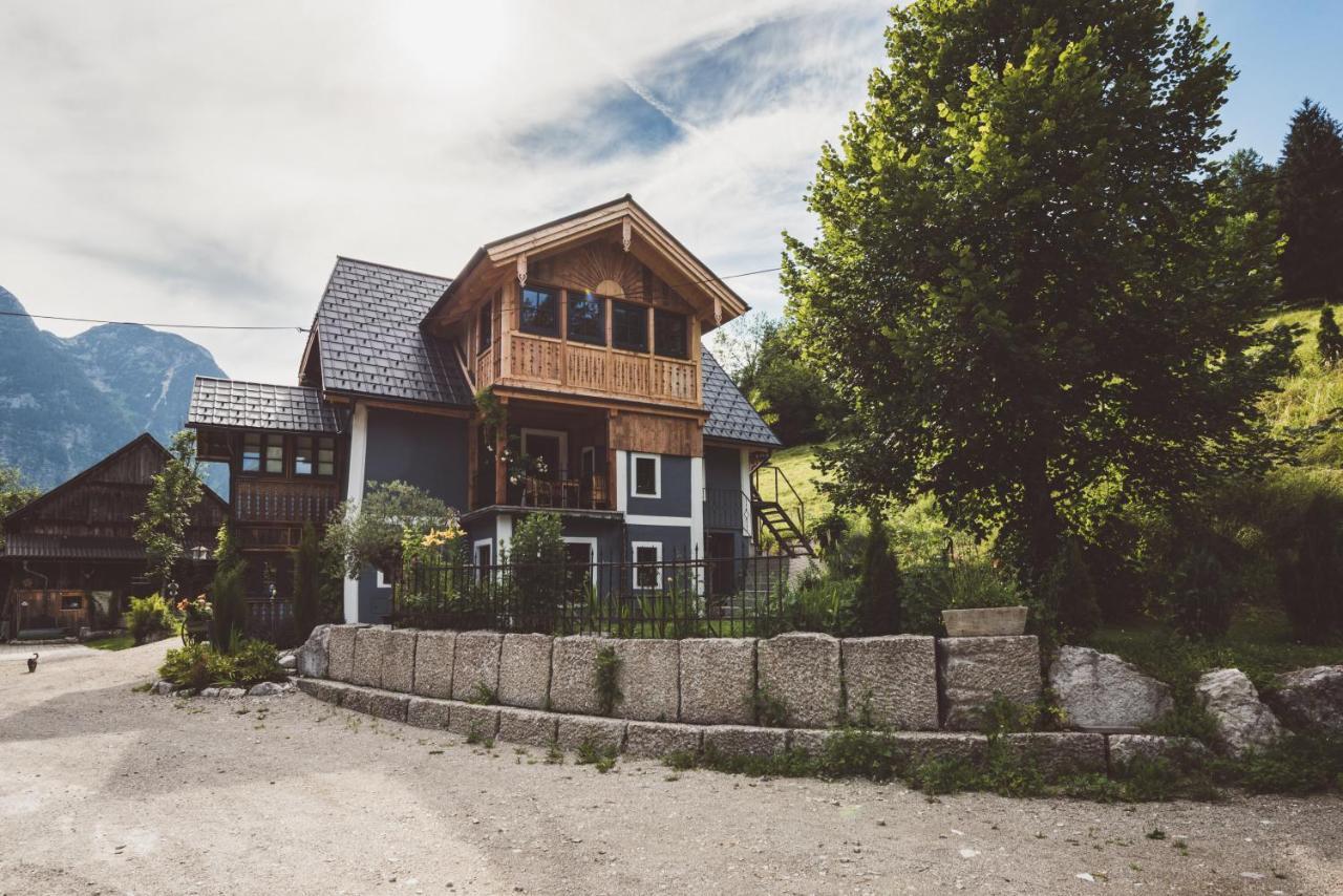 Chalet Am Sonnenhang Obertraun Bagian luar foto