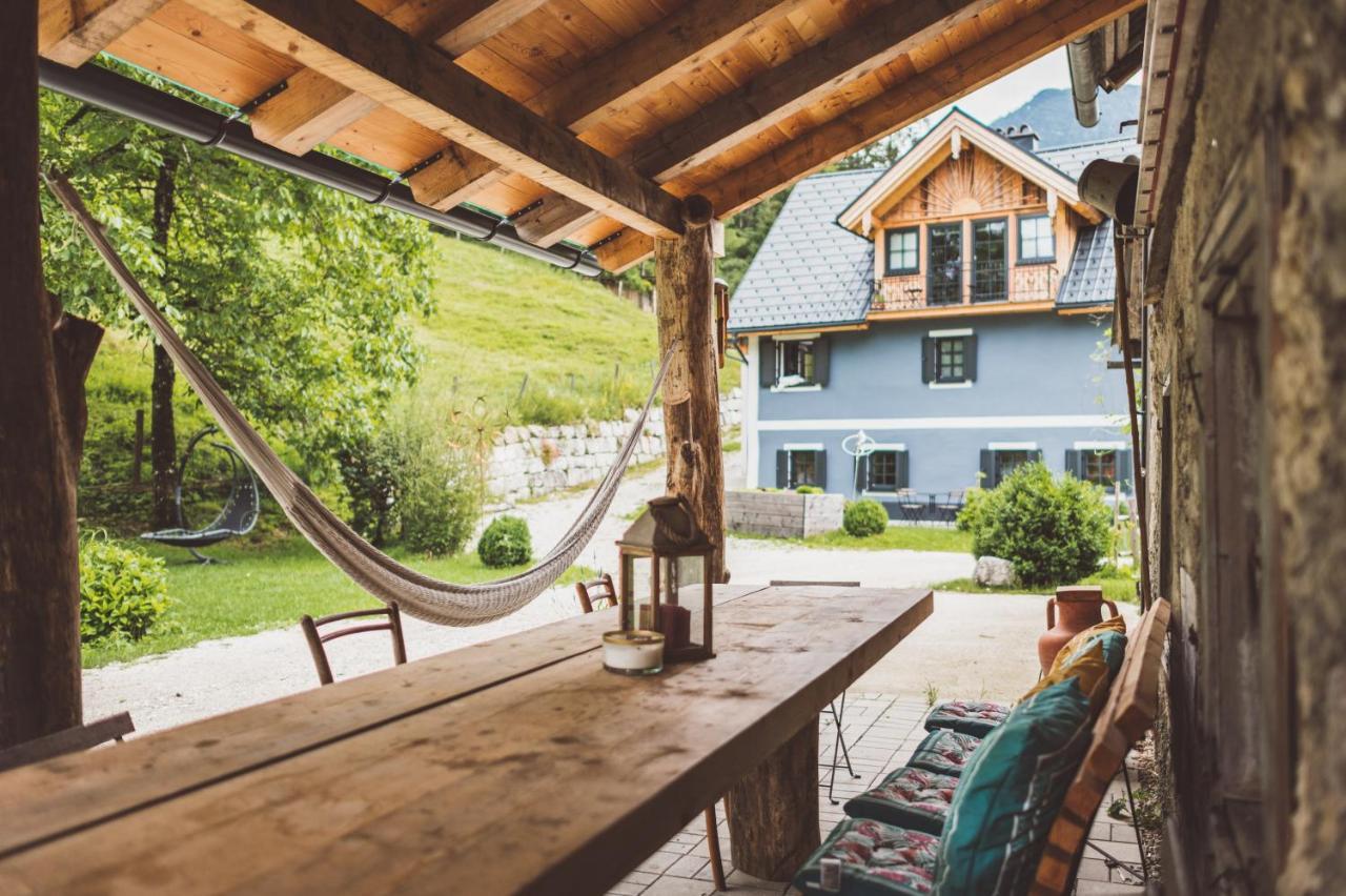 Chalet Am Sonnenhang Obertraun Bagian luar foto