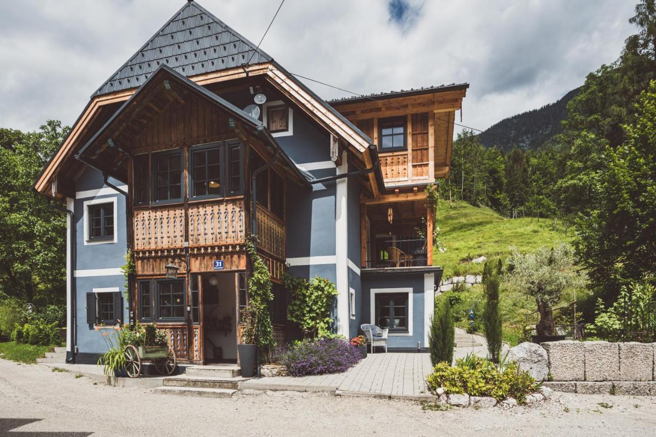 Chalet Am Sonnenhang Obertraun Bagian luar foto