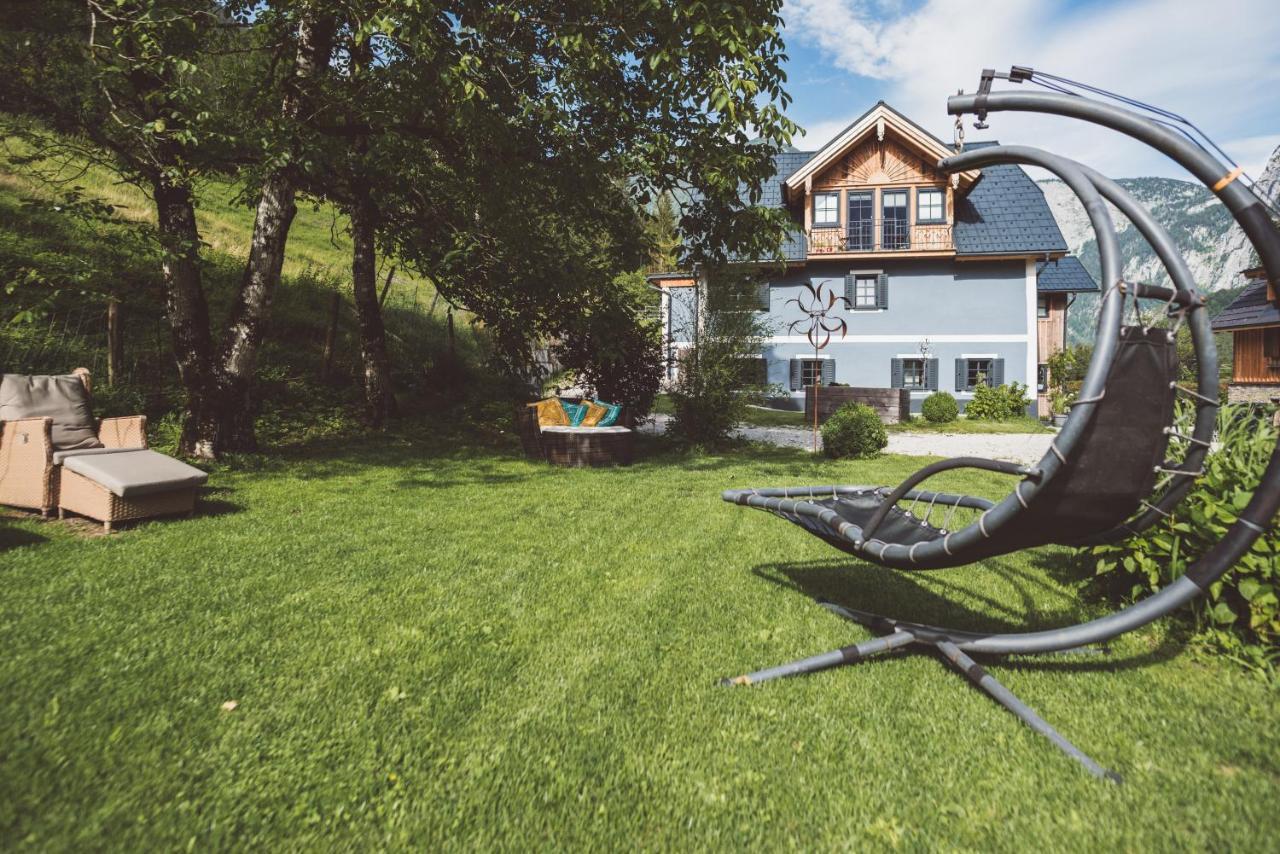 Chalet Am Sonnenhang Obertraun Bagian luar foto