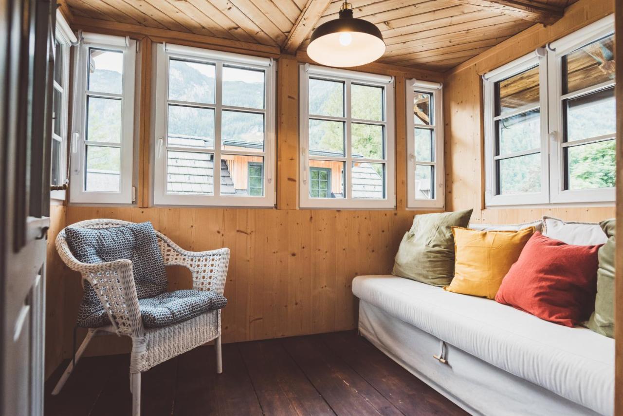 Chalet Am Sonnenhang Obertraun Bagian luar foto