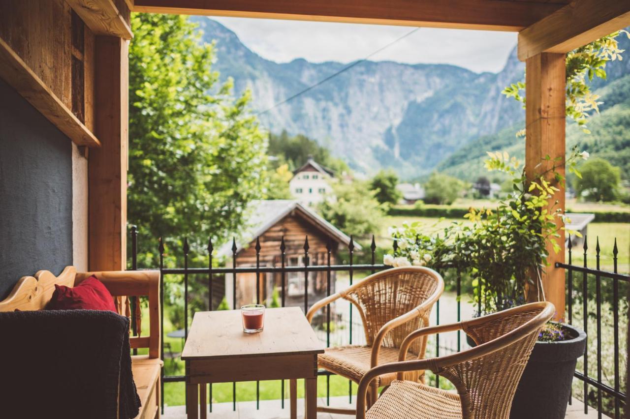 Chalet Am Sonnenhang Obertraun Bagian luar foto