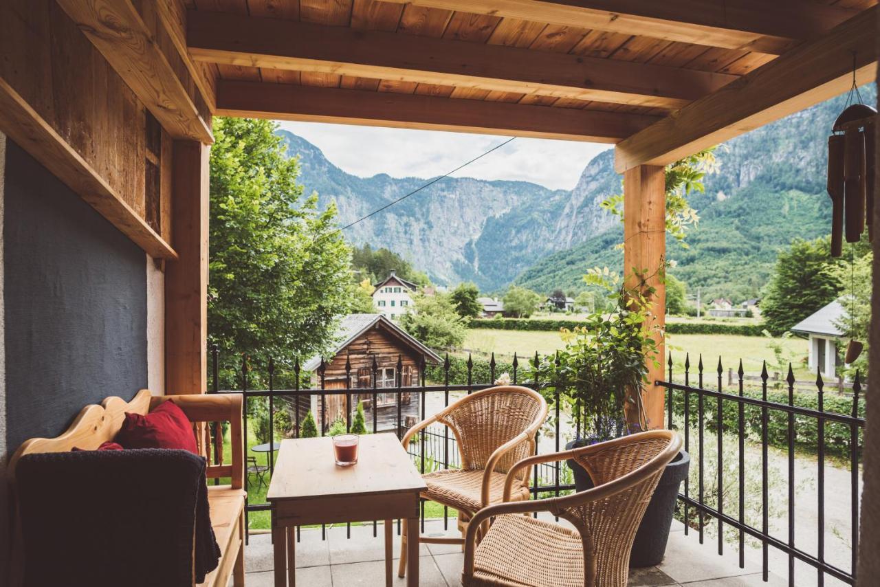 Chalet Am Sonnenhang Obertraun Bagian luar foto