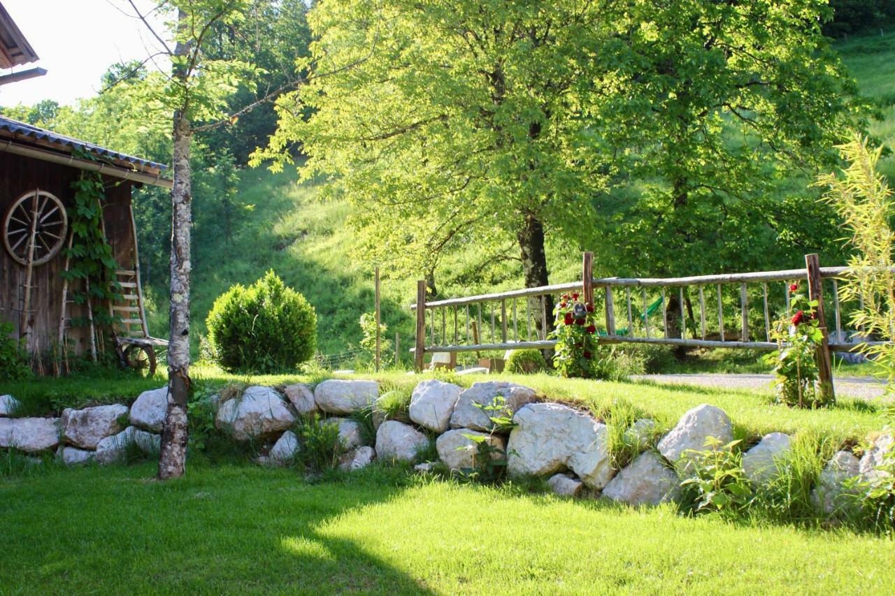 Chalet Am Sonnenhang Obertraun Bagian luar foto